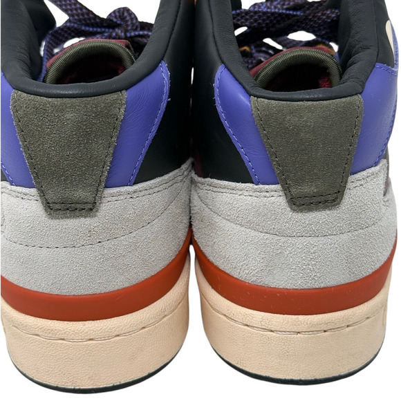 Adidas Forum Mid Patchwork Hi Top Sneakers Purple Men’s 8 HP5359 - Picture 9 of 11